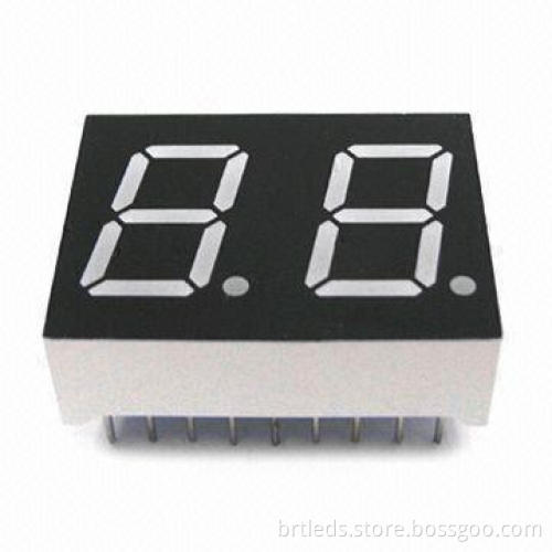 7-segment LED Display with 0.54-inch Digit Height and Low Power Consumption